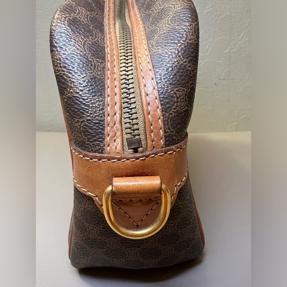 Vintage Celine Macadam Pattern Handbag. - Picture 8 of 15